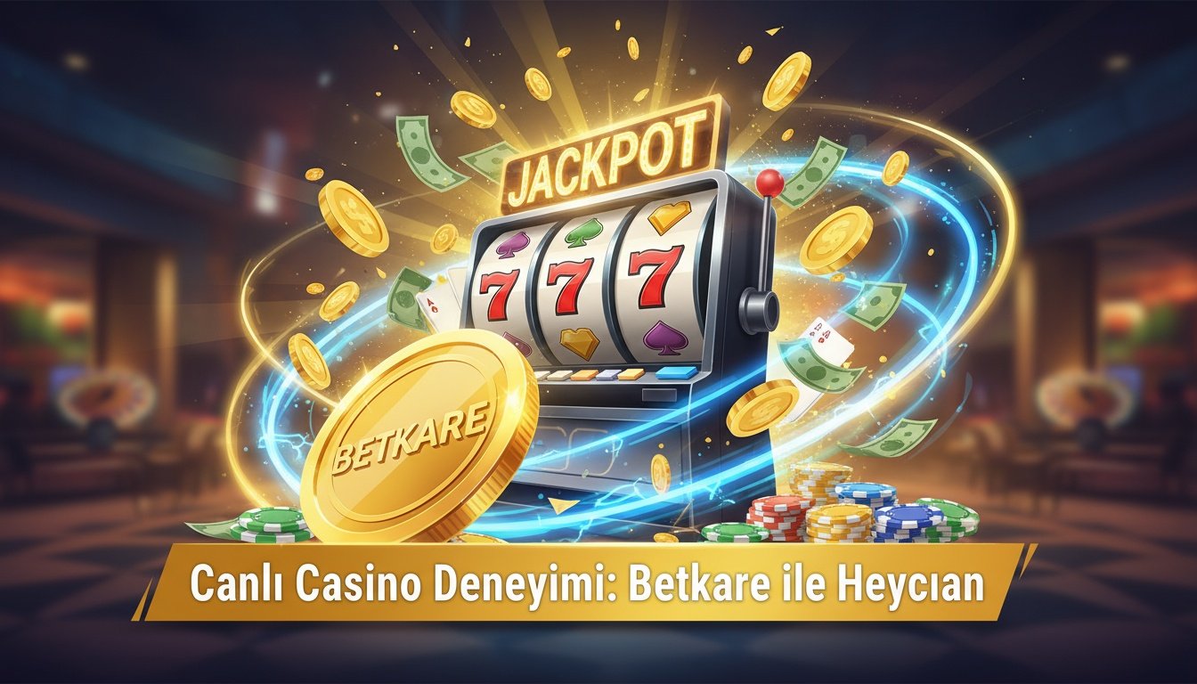 Canlı Casino Deneyimi: Betkare ile Heyecan