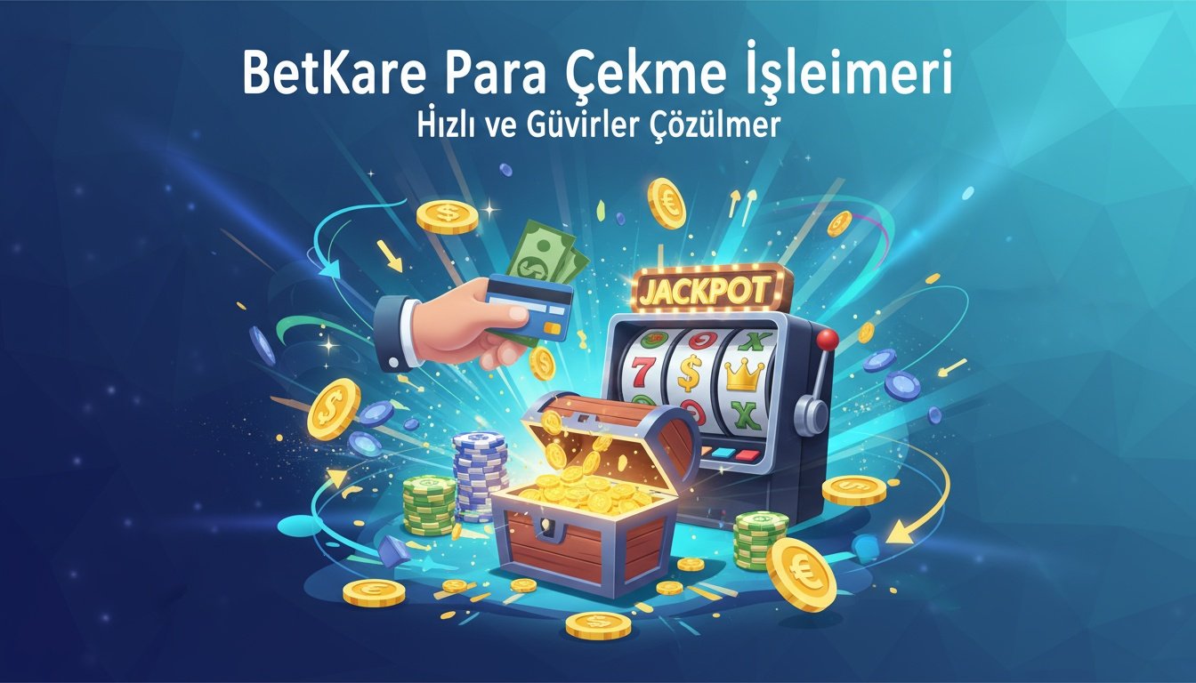 BetKare Para Çekme İşlemleri: Hızlı ve Güvenilir Çözümler