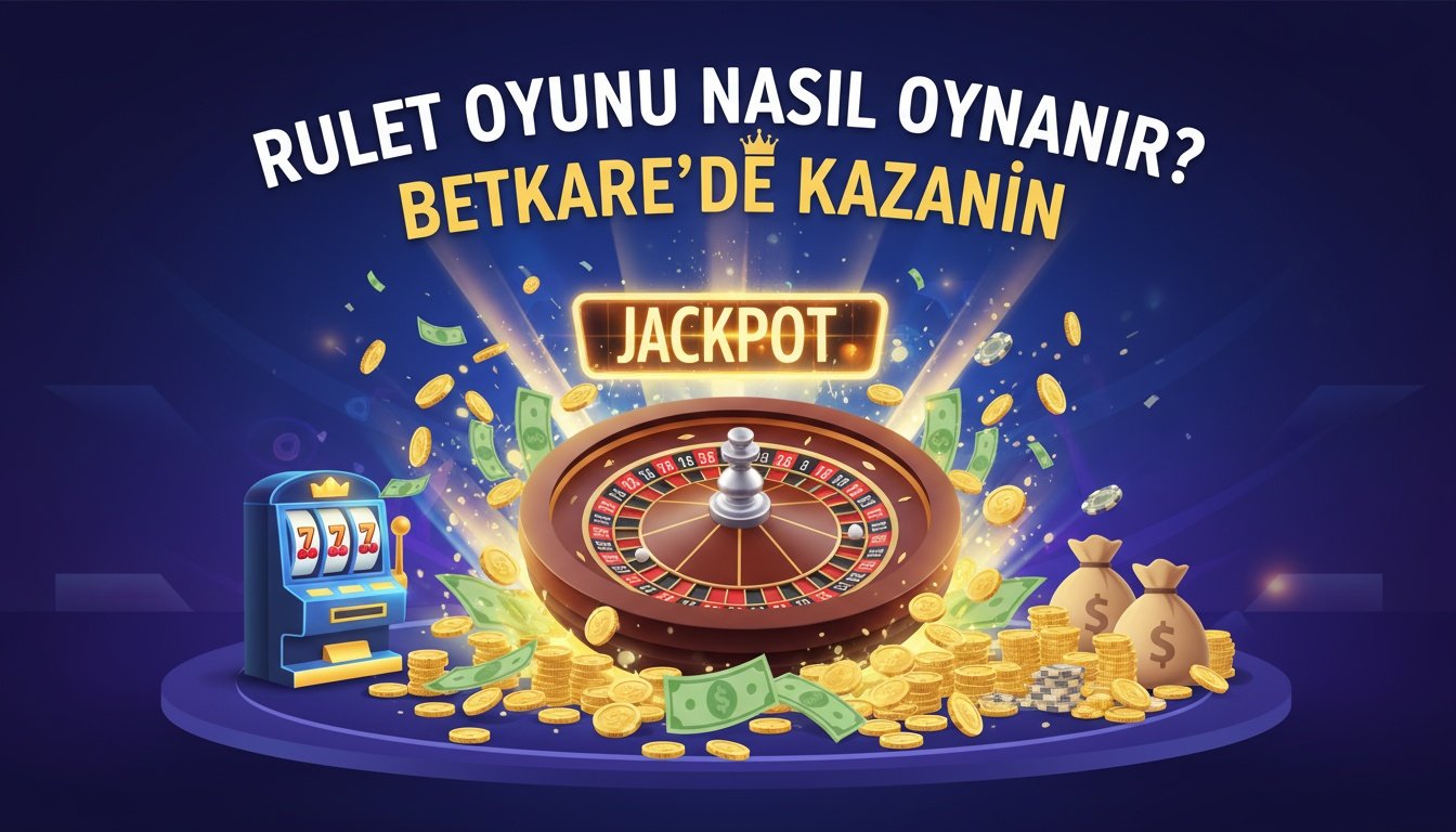 Rulet Oyunu Nasıl Oynanır? Betkare'de Kazanın