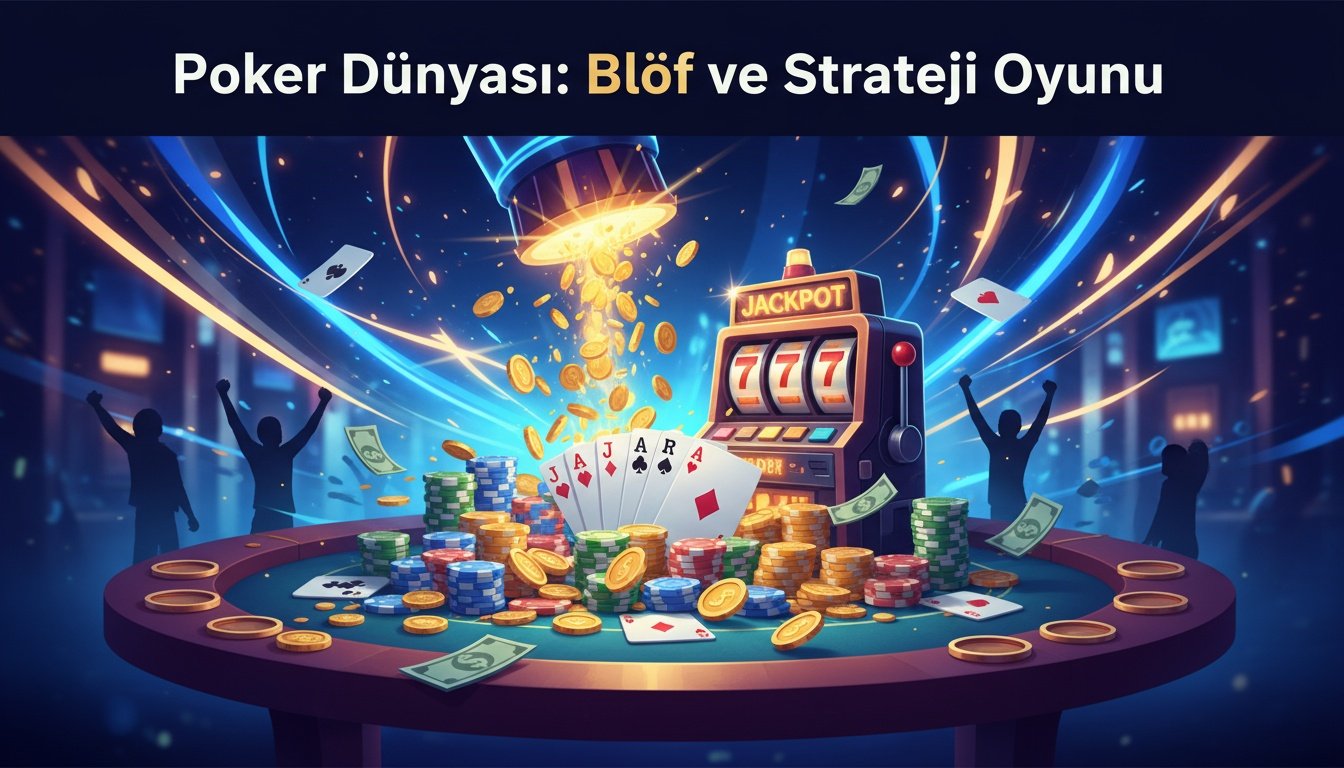 Poker Dünyası: Blöf ve Strateji Oyunu